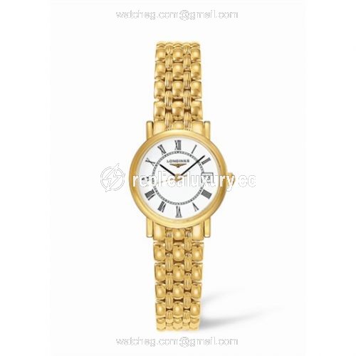 Longines Presence 23.5 Quartz Gold Matte Bracelet L4.277.6.11.6