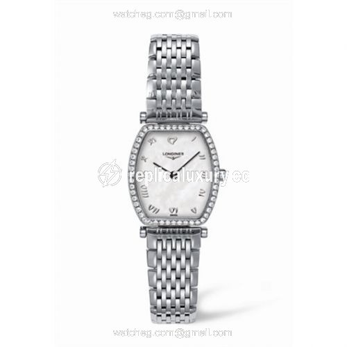 Longines La Grande Classique Tonneau 22 Diamond L4.288.0.09.6