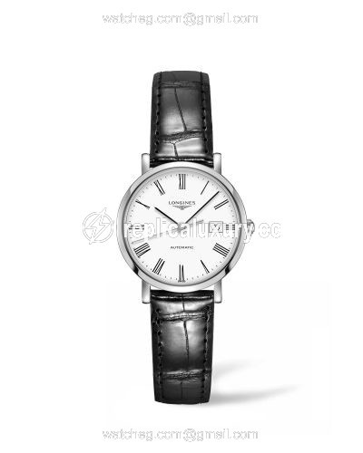 Longines Elegant Collection Automatic 29 Stainless Steel / White / Strap L4.310.4.11.2