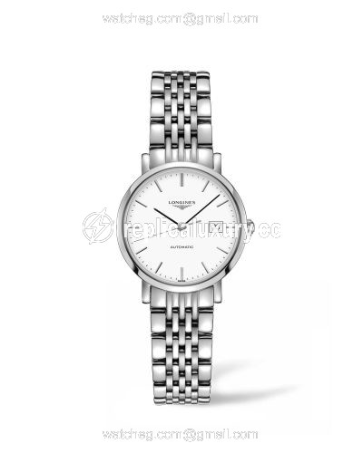 Longines Elegant Collection Automatic 29 Stainless Steel / White / Bracelet L4.310.4.12.6