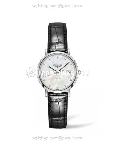 Longines Elegant Collection Automatic 29 Stainless Steel / MOP / Strap L4.310.4.87.2