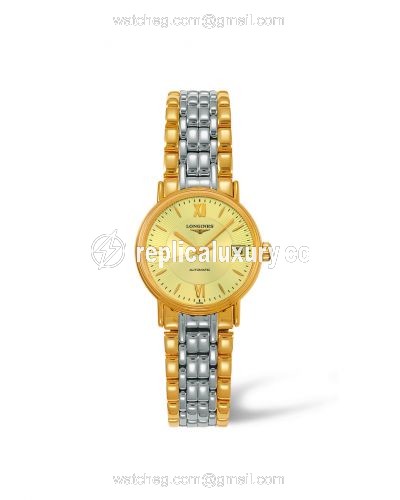 Longines Presence 25.5 Automatic Yellow L4.321.2.45.7