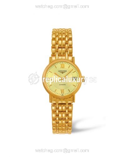 Longines Presence 25.5 Automatic Yellow L4.321.2.45.8