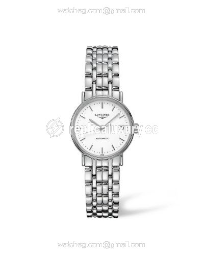 Longines Presence Automatic 25.5mm Stainless Steel / White / Bracelet L4.321.4.12.6
