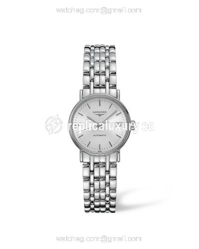 Longines Presence Automatic 25.5mm Stainless Steel / Silver / Bracelet L4.321.4.72.6