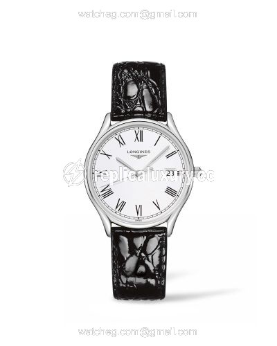 Longines Lyre Quartz 32 Stainless Steel / White / Strap L4.359.4.11.2