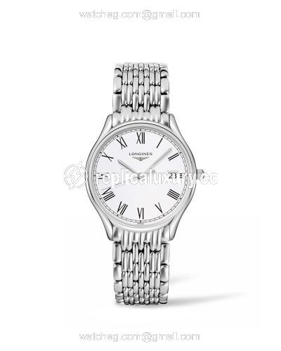 Longines Lyre Quartz 32 Stainless Steel / White / Bracelet L4.359.4.11.6