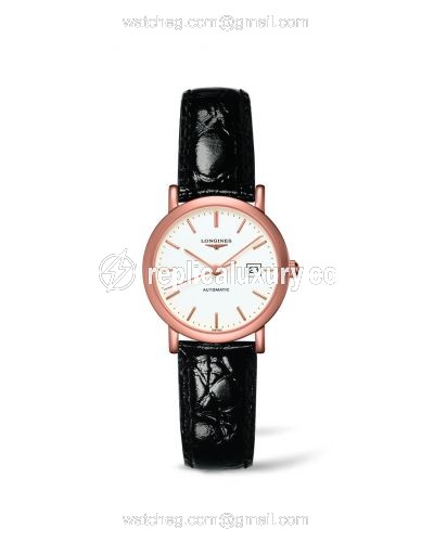 Longines Elegant Collection Automatic 27.2 Pink Gold / White L4.378.8.12.0