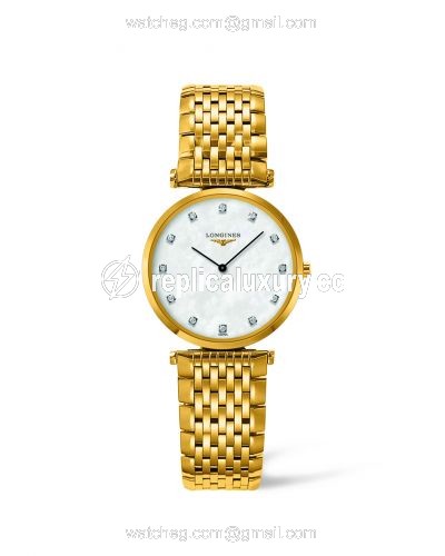 Longines La Grande Classique Quartz 29 Yellow L4.512.2.87.8