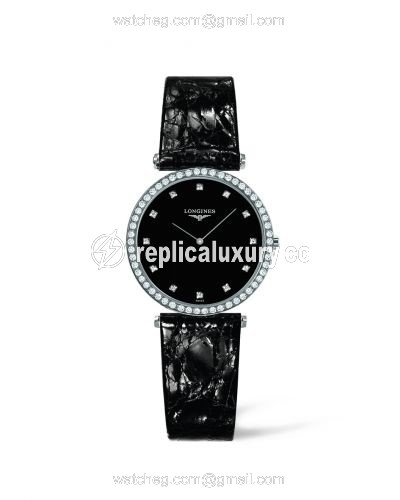 Longines La Grande Classique Quartz 29 Diamond Bezel L4.513.0.58.2