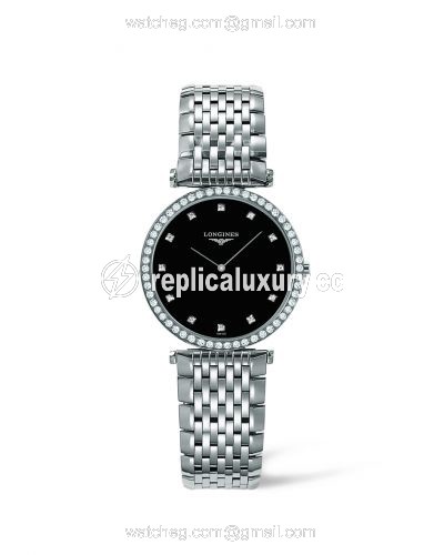 Longines La Grande Classique Quartz 29 Diamond Bezel L4.513.0.58.6