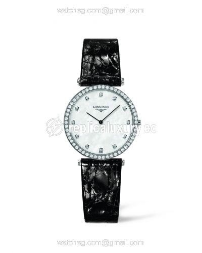 Longines La Grande Classique Quartz 29 Diamond Bezel L4.513.0.87.2