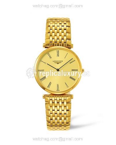 Longines La Grande Classique 33 Quartz Yellow L4.709.2.31.8