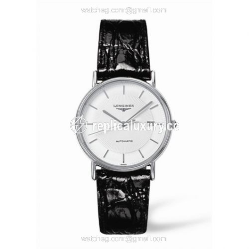Longines Presence 34.5 Automatic Stainless Steel Stick L4.721.4.18.2