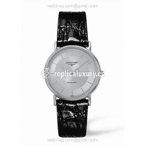 Longines Presence 34.5 Automatic Stainless Steel Silver L4.721.4.78.2
