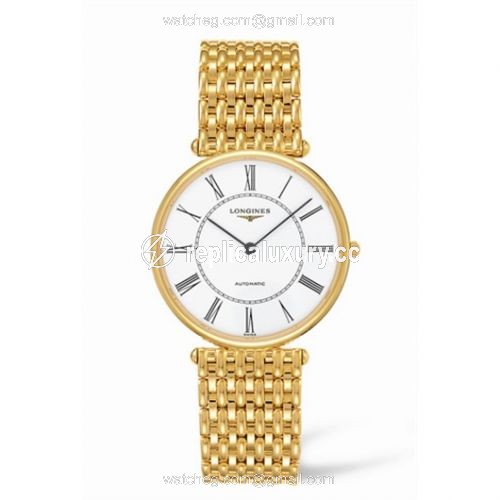 Longines La Grande Classique 34 Automatic Gold L4.738.6.11.6