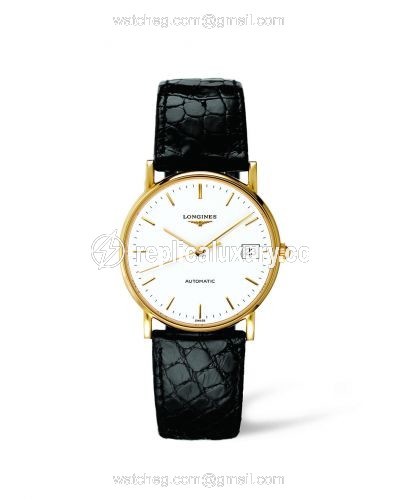 Longines Presence 33 Automatic Gold L4.744.6.12.0