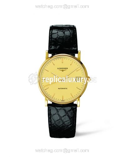Longines Presence 33 Automatic Gold L4.744.6.32.0