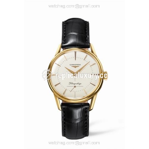Longines Flagship Heritage Yellow Gold L4.746.6.72.0