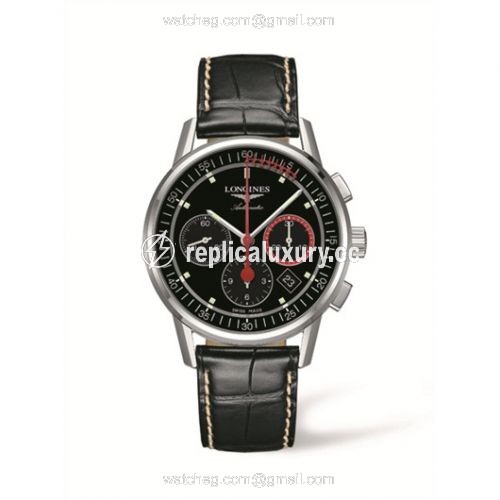 Longines Column Wheel Chronograph Record L4.754.4.52.4