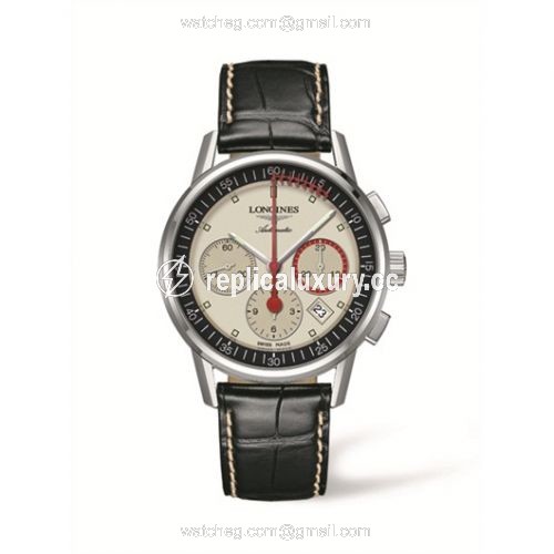 Longines Column Wheel Chronograph Record L4.754.4.72.4