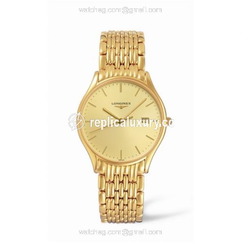 Longines Lyre 35 Quartz Yellow L4.759.2.32.8