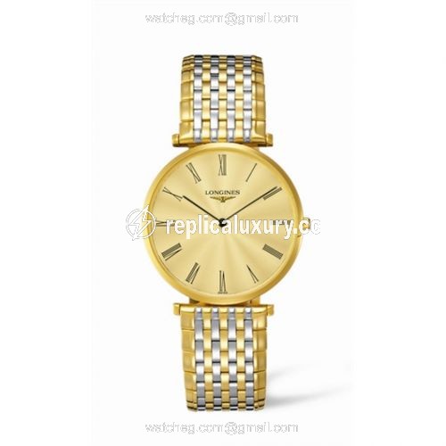 Longines La Grande Classique Quartz 37 Yellow L4.766.2.41.7