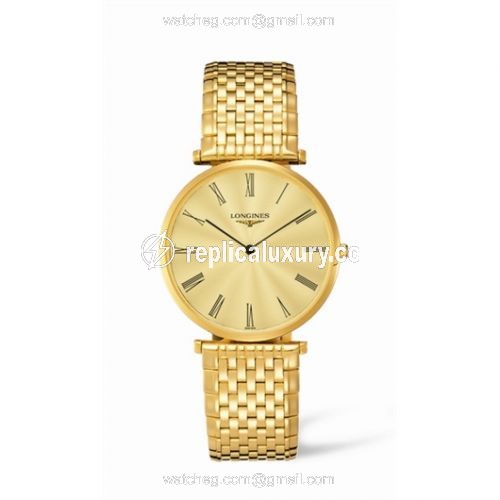 Longines La Grande Classique Quartz 37 Yellow L4.766.2.41.8