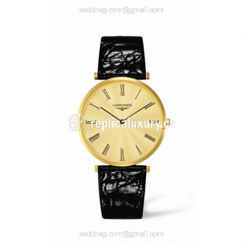 Longines La Grande Classique Quartz 37 Yellow L4.766.2.41.9