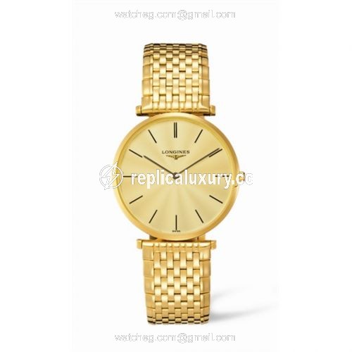 Longines La Grande Classique Quartz 37 Yellow L4.766.2.42.8