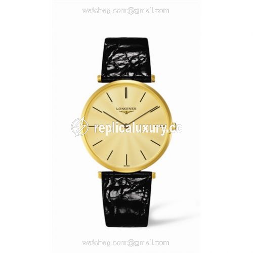 Longines La Grande Classique Quartz 37 Yellow L4.766.2.42.9