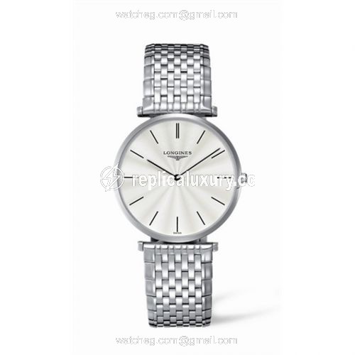 Longines La Grande Classique Quartz 37 Stainless Steel L4.766.4.73.6