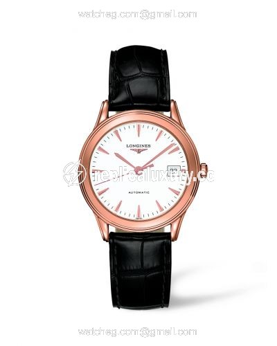 Longines Flagship 35.6 Automatic Pink Gold L4.774.8.22.2
