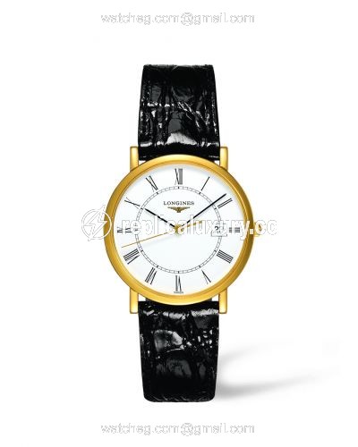 Longines Presence 34 Quartz Gold L4.777.6.11.0