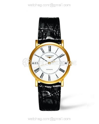 Longines Presence 34.5 Automatic Gold L4.778.6.11.0