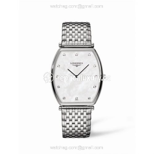 Longines La Grande Classique Tonneau 35 Stainless Steel L4.786.4.87.6