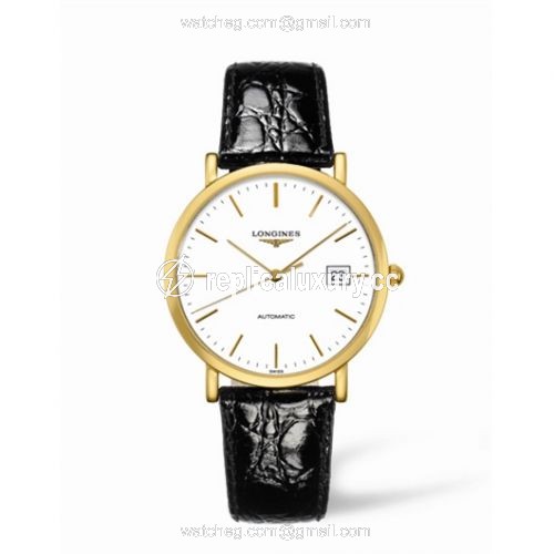 Longines Presence 37 Automatic Gold L4.787.6.12.2