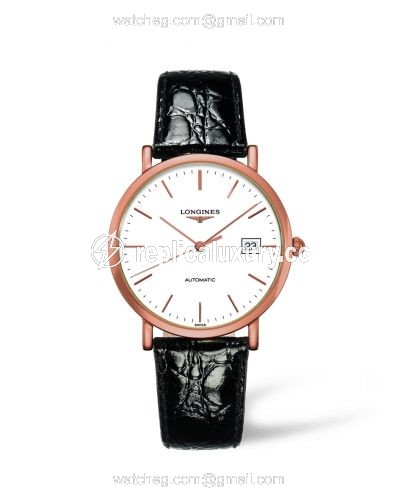 Longines Presence 34.5 Automatic Pink Gold L4.787.8.12.0