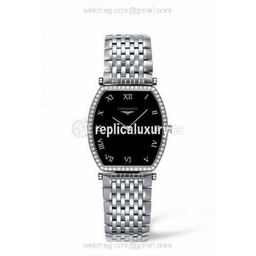 Longines La Grande Classique Tonneau 30 Diamond L4.788.0.51.6