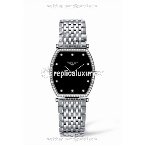 Longines La Grande Classique Tonneau 30 Diamond L4.788.0.58.6