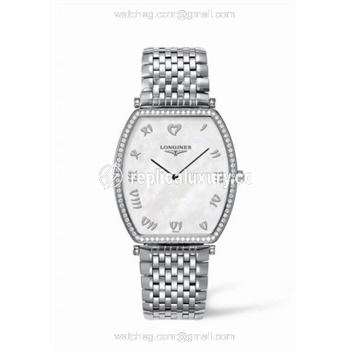 Longines La Grande Classique Tonneau 35 Diamond L4.789.0.09.6