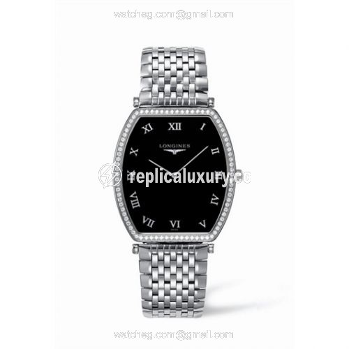 Longines La Grande Classique Tonneau 35 Diamond L4.789.0.51.6