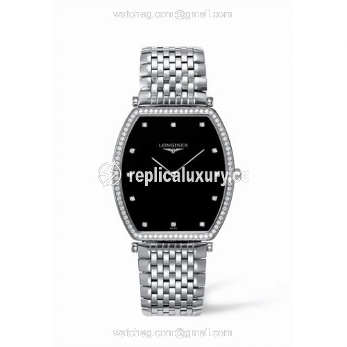 Longines La Grande Classique Tonneau 35 Diamond L4.789.0.58.6
