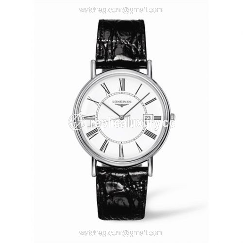 Longines Presence 38.5 Quartz Stainless Steel Roman L4.790.4.11.2