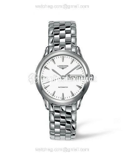 Longines Flagship 35.6 Day Date Stainless Steel L4.799.4.12.6