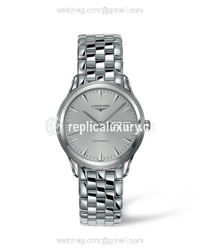 Longines Flagship 35.6 Day Date Stainless Steel L4.799.4.72.6