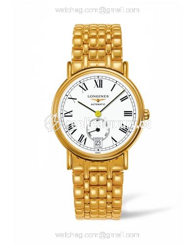 Longines Presence 38.5 Automatic Small Seconds Yellow L4.805.2.11.8