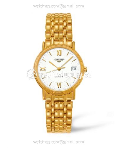 Longines Presence 34.5 Automatic Yellow L4.821.2.15.8