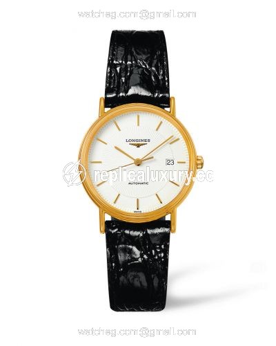 Longines Presence 34.5 Automatic Yellow L4.821.2.18.2