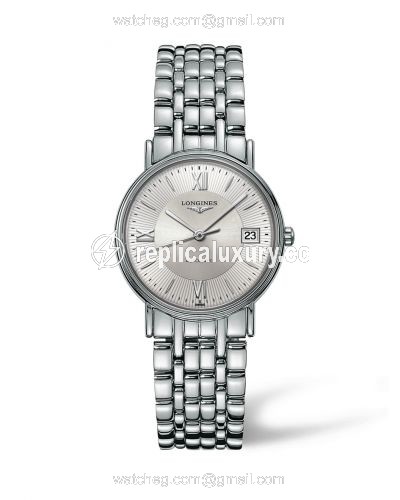 Longines Presence 34.5 Automatic Stainless Steel L4.821.4.75.6